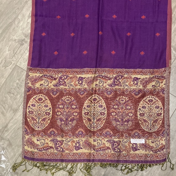 Reversible Pashmina shawl. - Picture 2 of 3